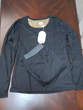 Women's Black Thermal Set